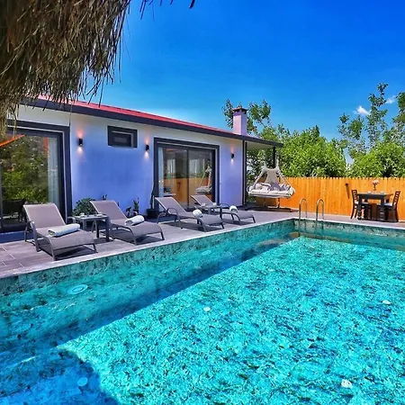 Villa Antalya Uezuemlue Boelgesinde Oezel Havuzlu Kaş